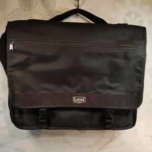 Lucas Black Messenger/ Laptop Bag